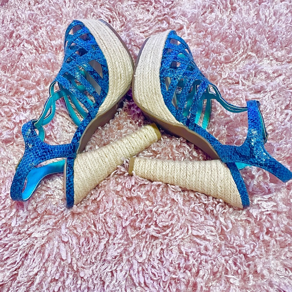 High strappy heels by Mark